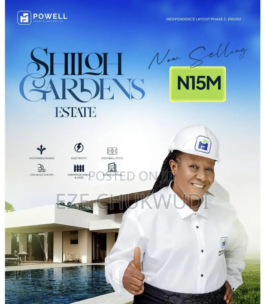 Plots of Land at Shiloh Garden Estate in Enugu