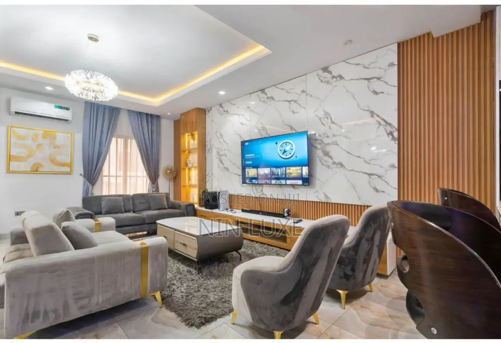 3 Bedroom Luxerious Serviced Apartment in Lekki