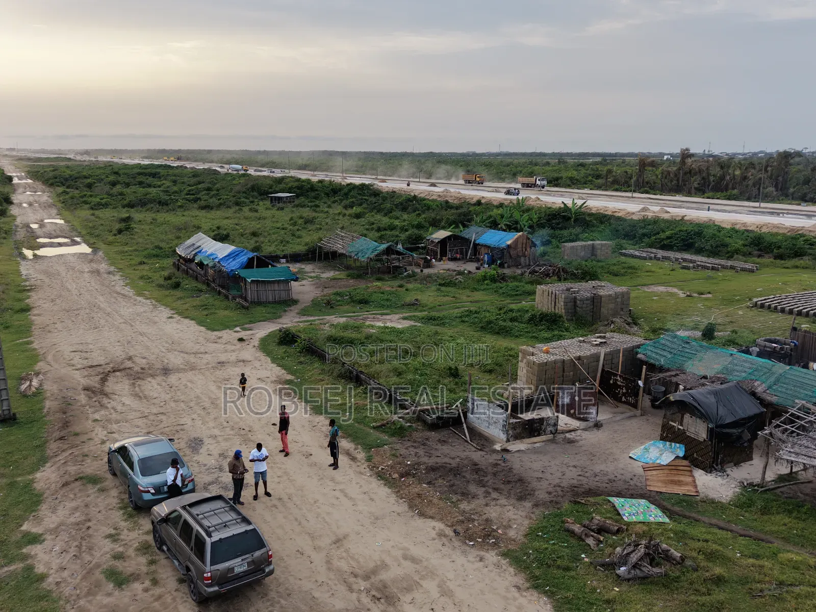 6 Plots Ocean View and Along Coastal Road in Abijo