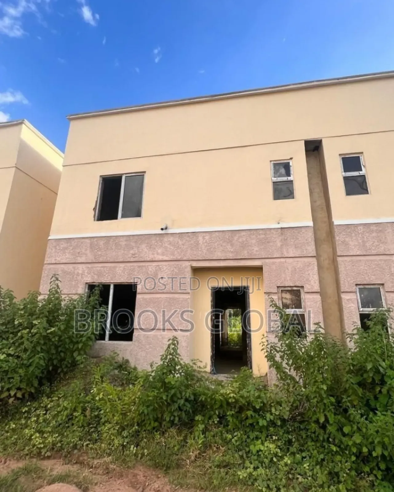 4 Bedroom Carcass Duplex at Brains Hammers, Life Camp for Sale in Life Camp