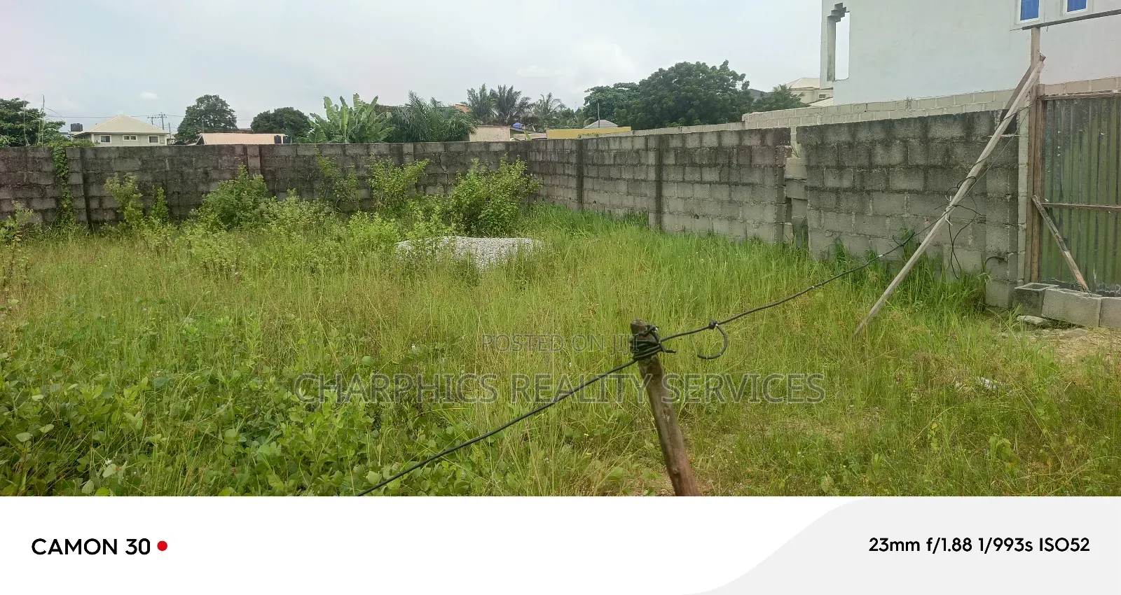 Fenced Half Plot of Land at Ebute Ikorodu in Ebute