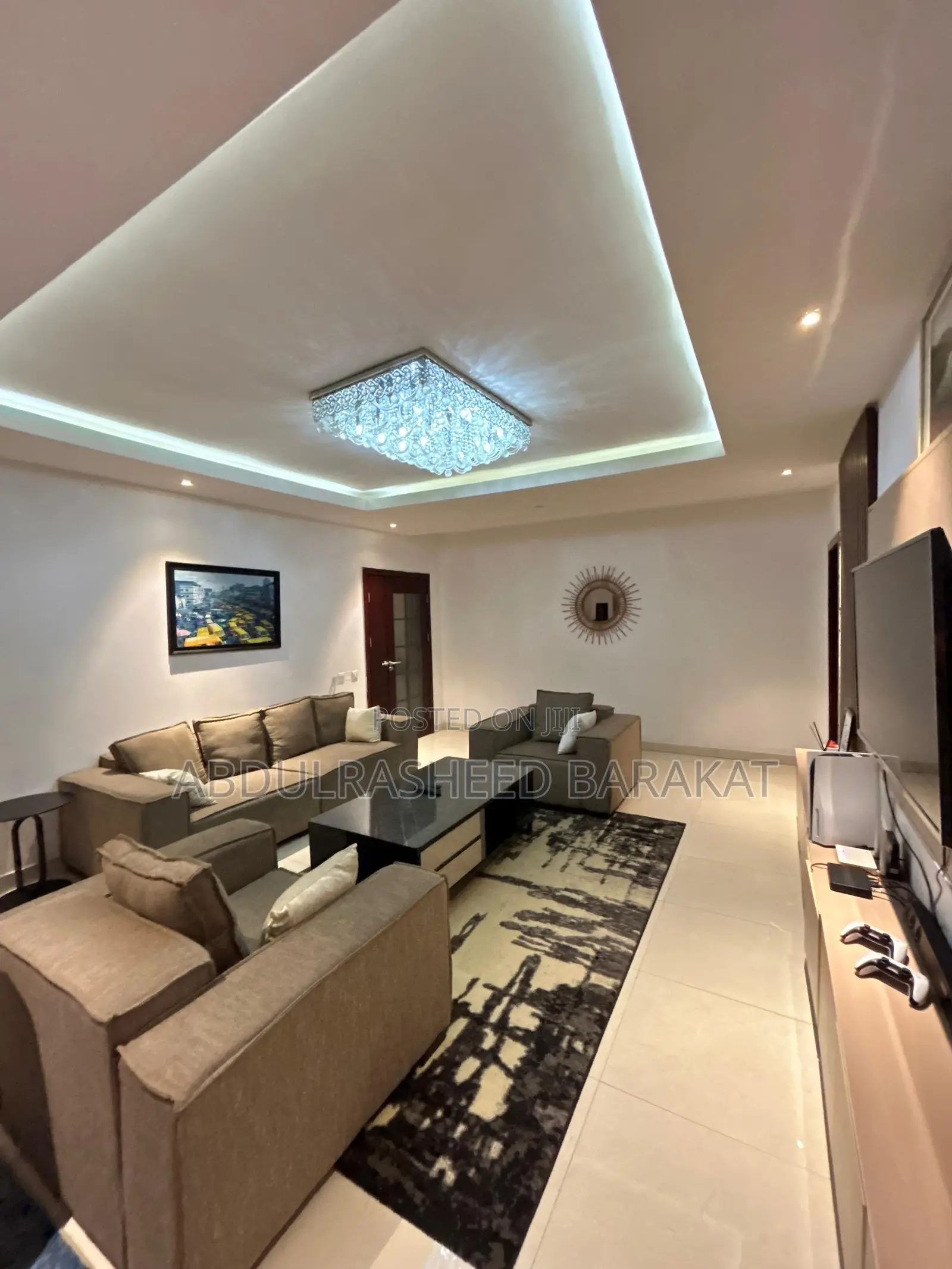 Luxury and Spacious 2 Bedroom Apartments With Ps5 in Lekki
