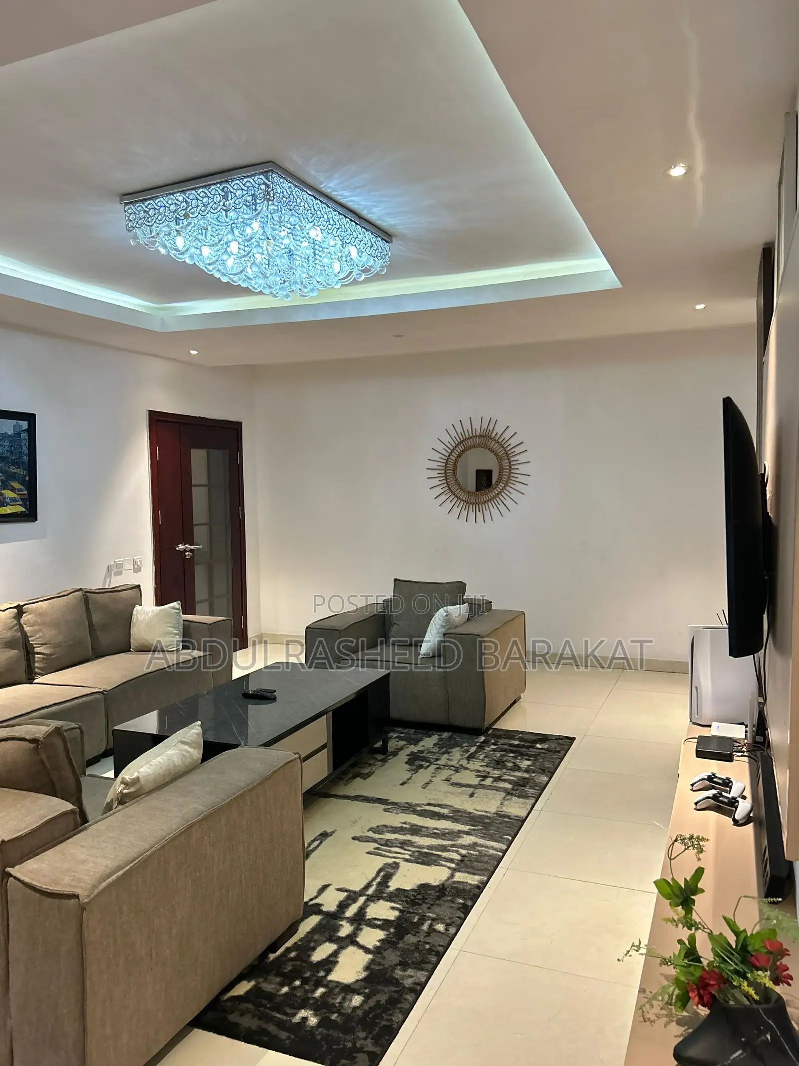 Luxury and Spacious 2 Bedroom Apartments With Ps5 in Lekki