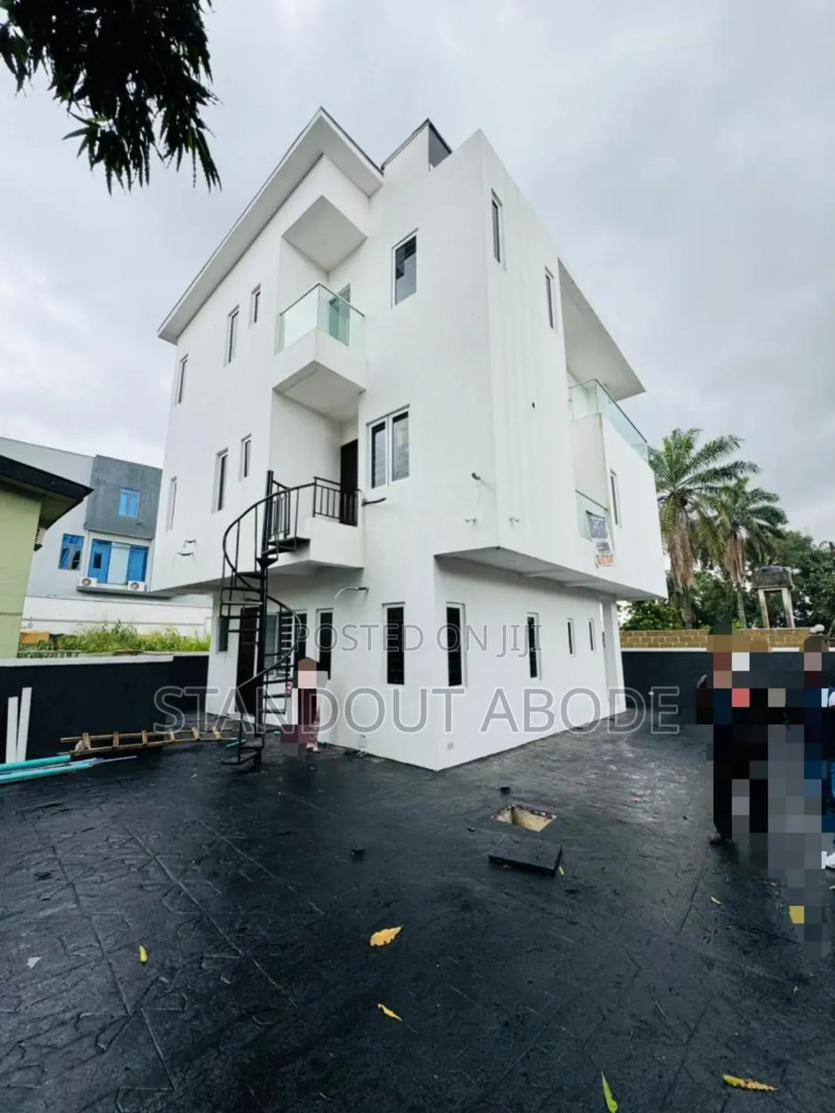 4bdrm Duplex in In A Secure Estate, Adeniyi Jones for sale in Adeniyi Jones