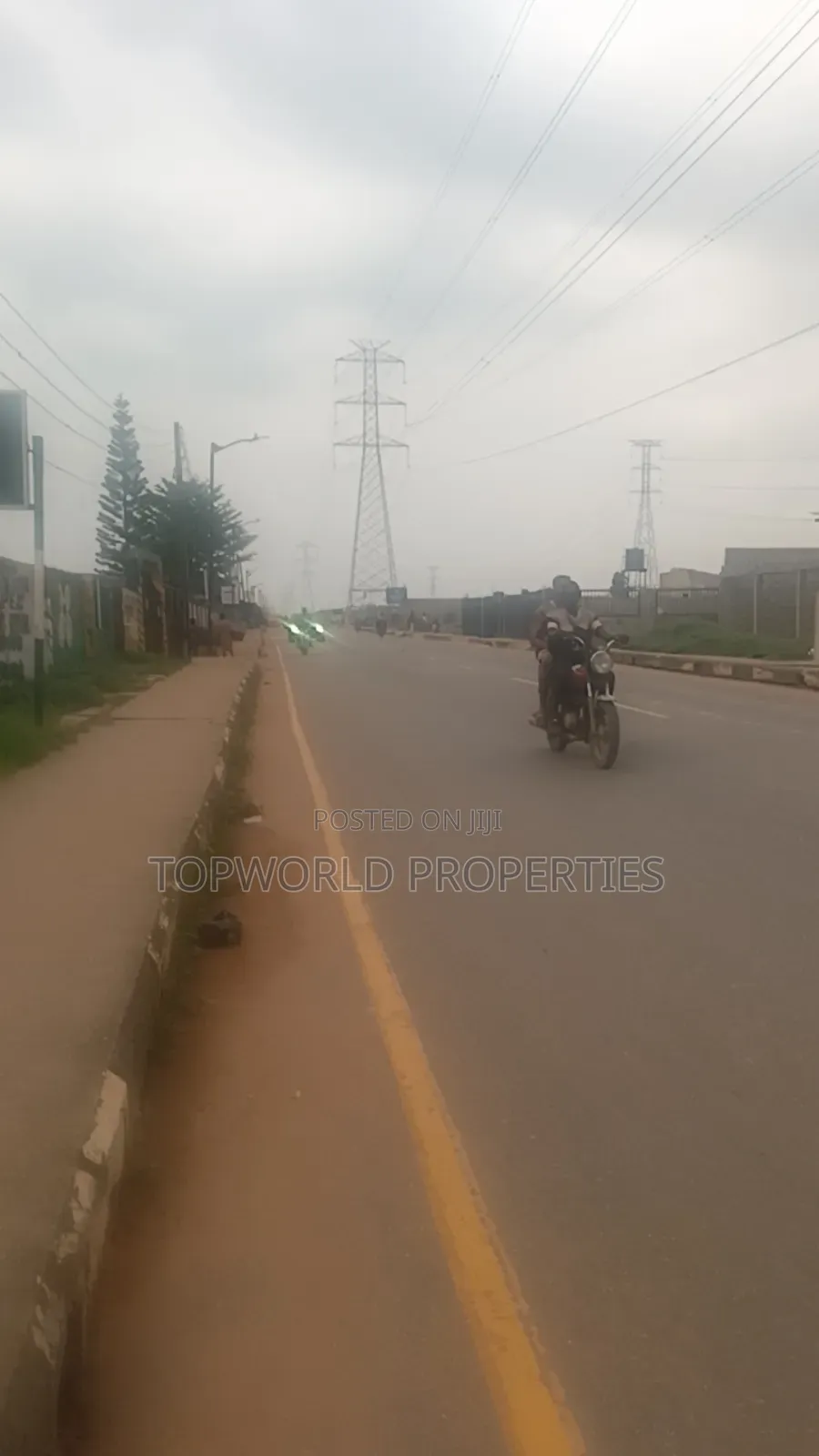 Above 2 Plots Together Along Busy Road at Command Alimosho in Alimosho
