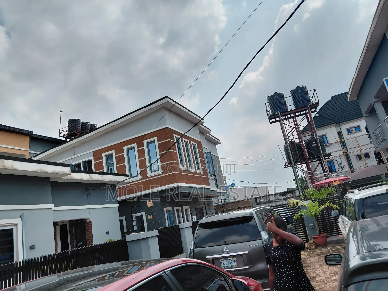 Furnished 3bdrm Block of Flats in New Castle Estate, Ipaja Road in Ipaja Road