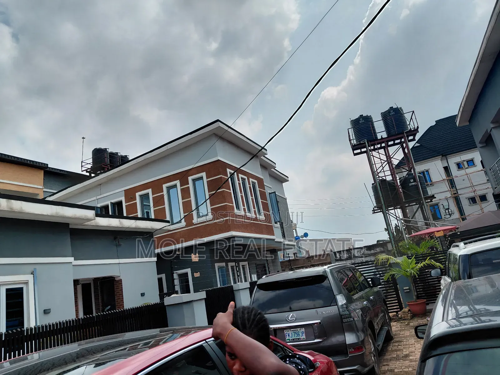 Furnished 3bdrm Block of Flats in New Castle Estate, Ipaja Road in Ipaja Road