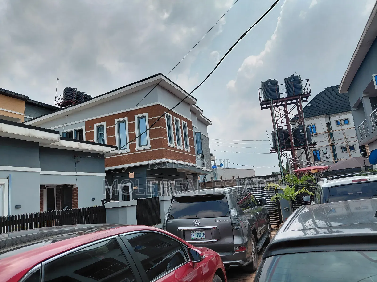 Furnished 3bdrm Block of Flats in New Castle Estate, Ipaja Road in Ipaja Road