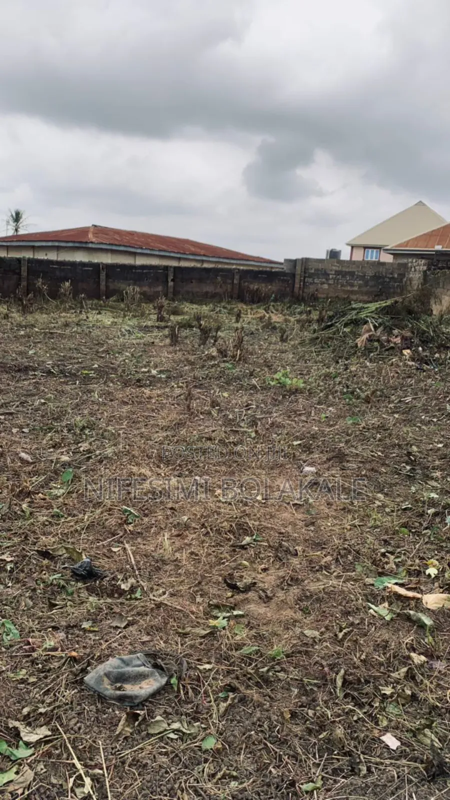 Standard Full Plot of Land Fenced at Ajinde, Ire Akari, Akala Express in Akala Express