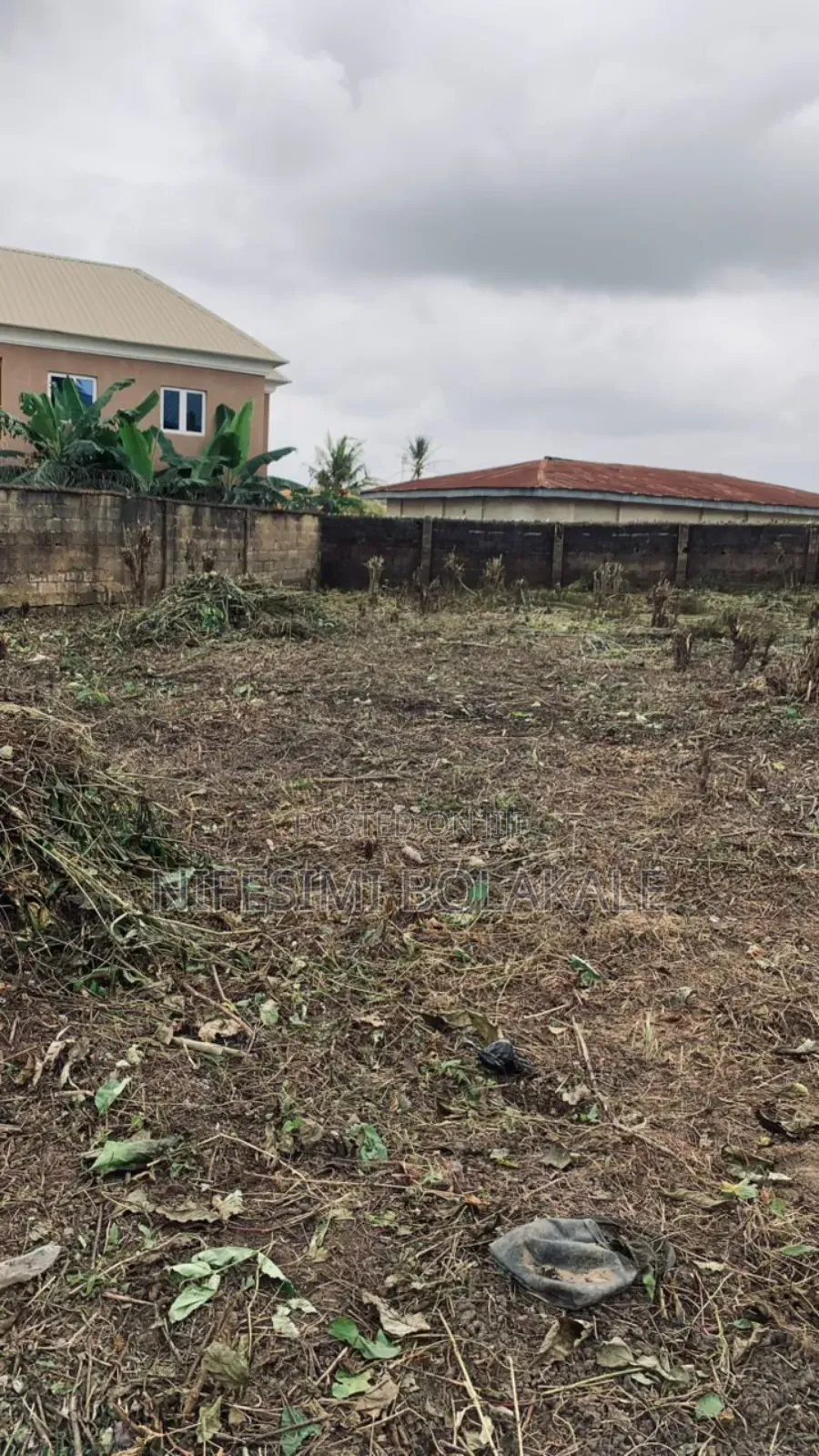 Standard Full Plot of Land Fenced at Ajinde, Ire Akari, Akala Express in Akala Express