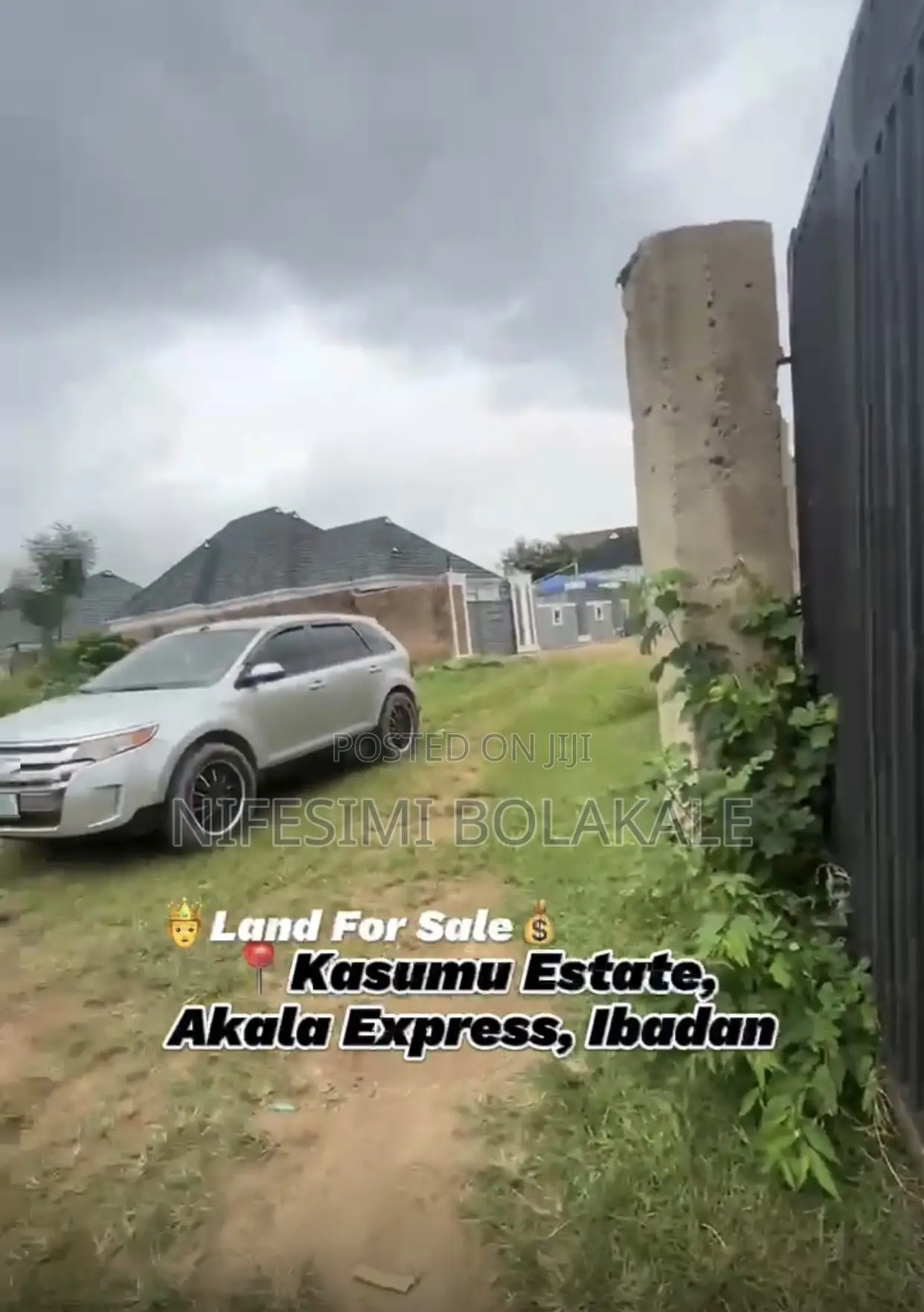 Fenced and Gated 512sqm of Land at Kasumu Estate, Akala Express in Akala Express