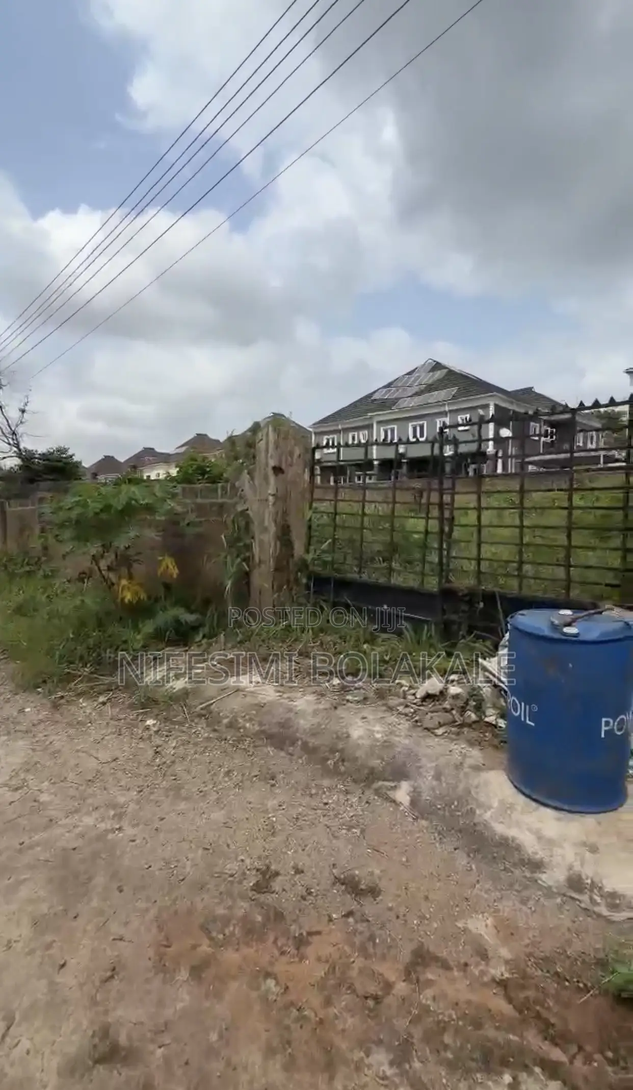 Fenced and Gated 613sqm at Carlton Gate Estate, Akobo in Akobo