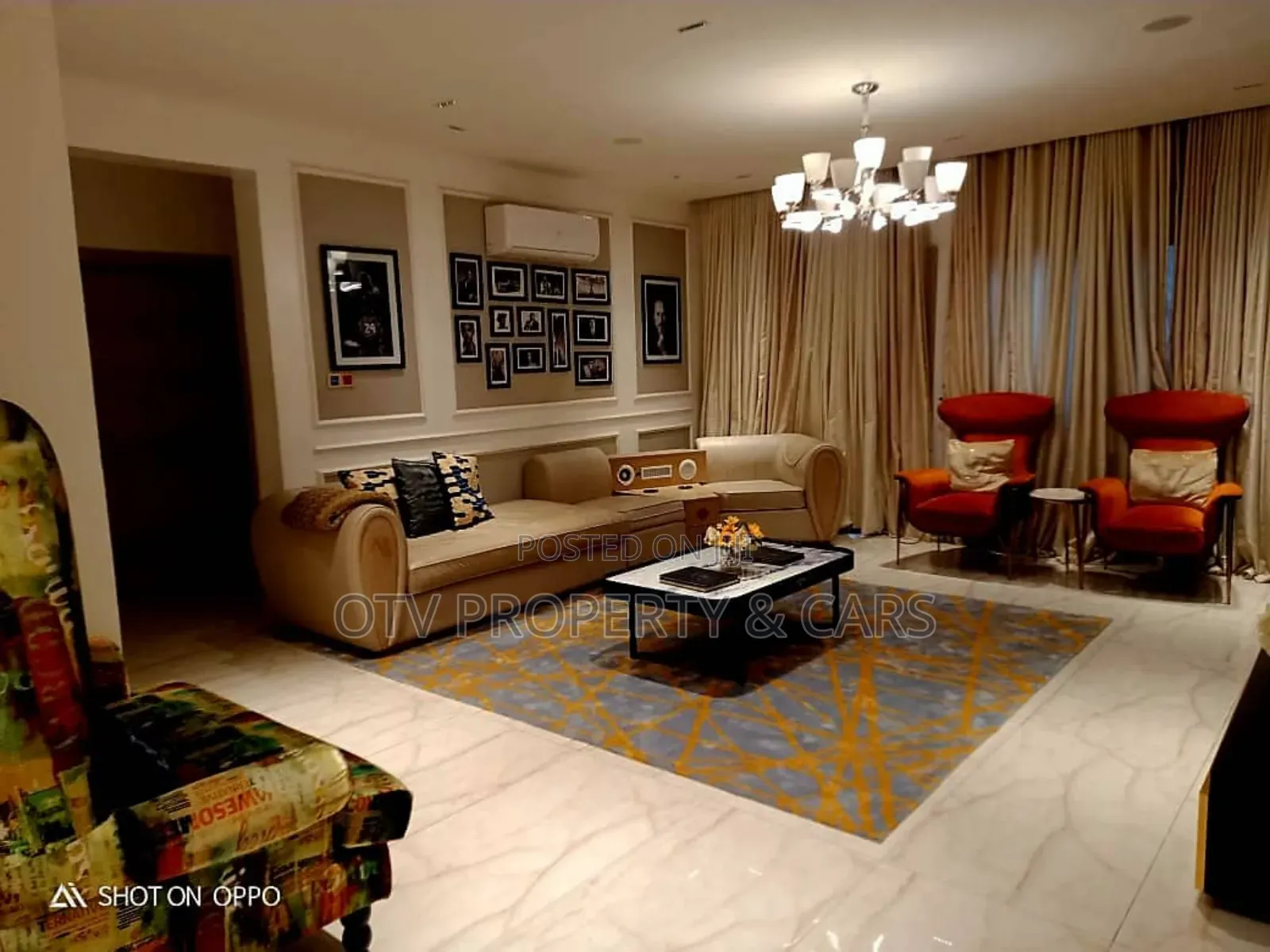Furnished 3bdrm Apartment in Banana Island for rent in Banana Island
