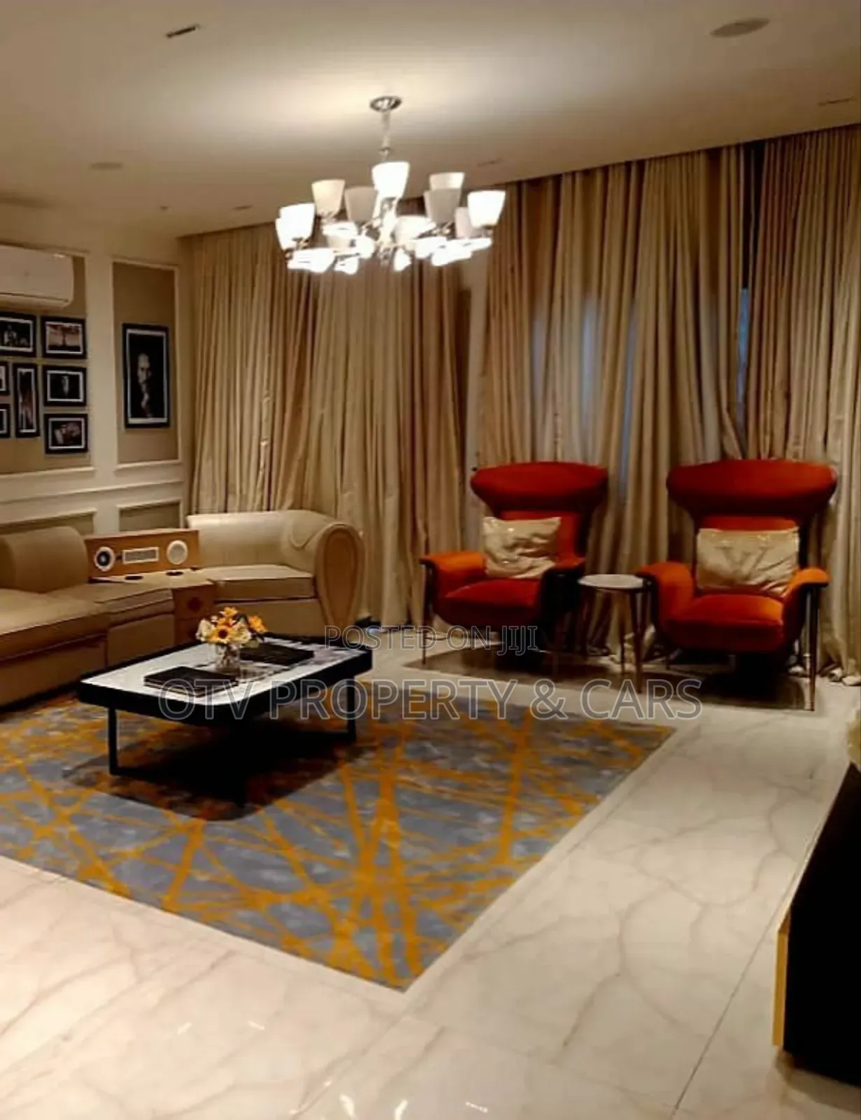 Furnished 3bdrm Apartment in Banana Island for rent in Banana Island