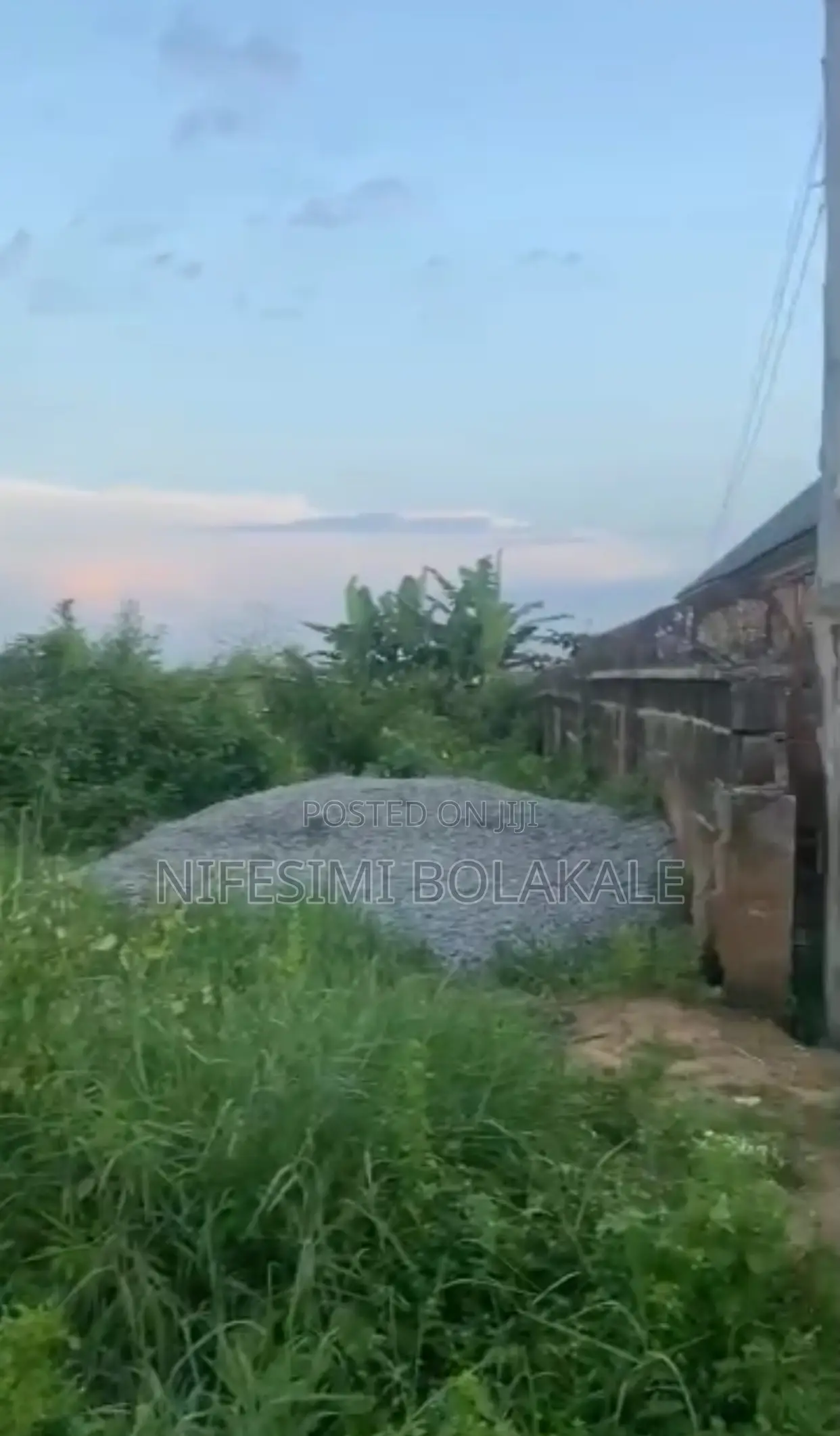 Standard Plot of Land With Fence, Inside Alaafia Estate, Owode Gra in Apata