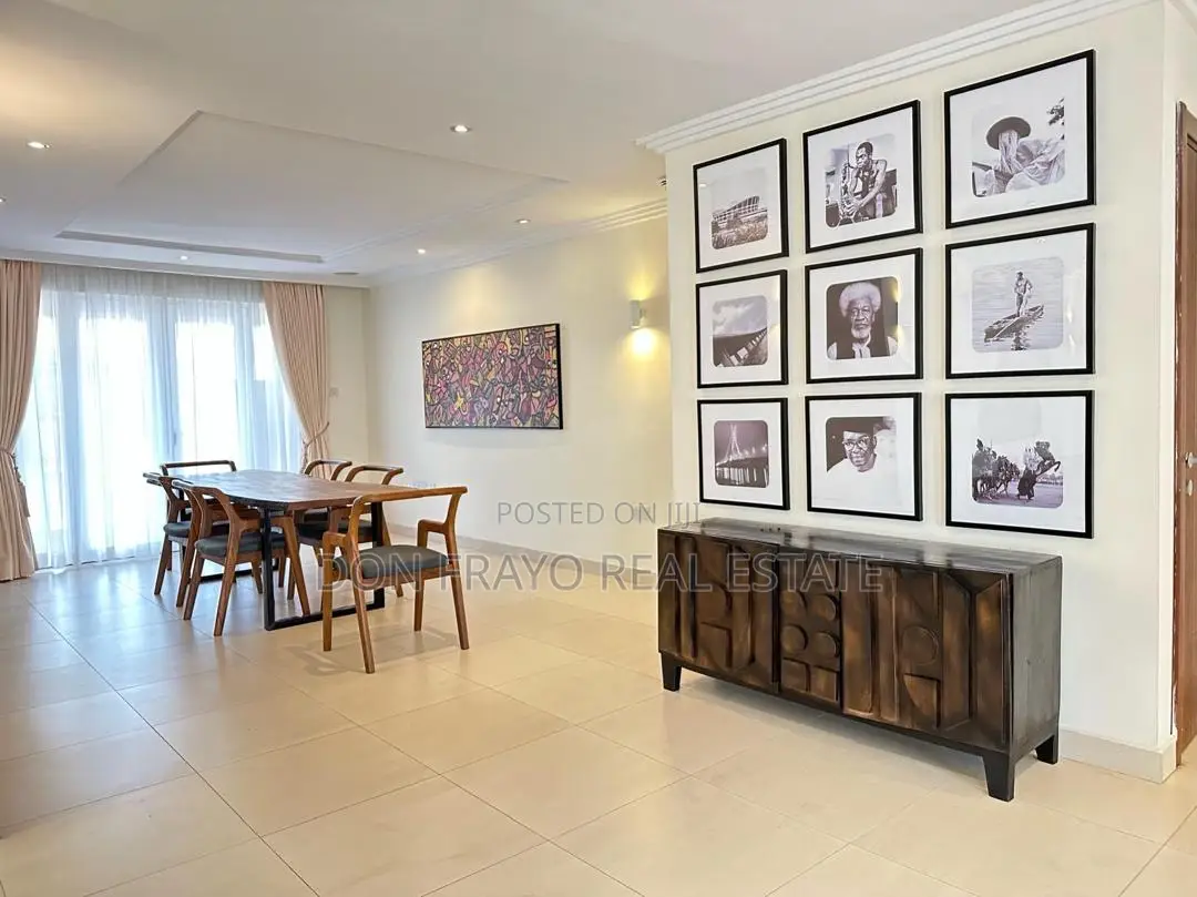 Furnished 3bdrm Apartment in Okotie Eboh, Awolowo, Ikoyi for rent in Ikoyi