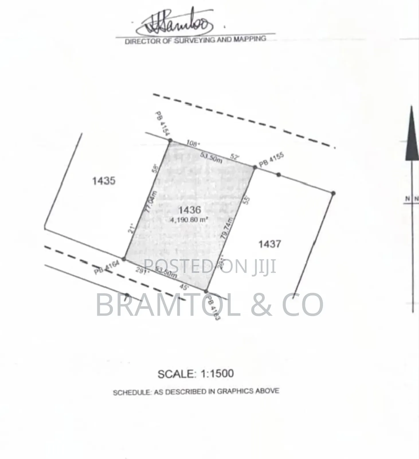 4200 SQM C of O Commercial in Katampe (Main)