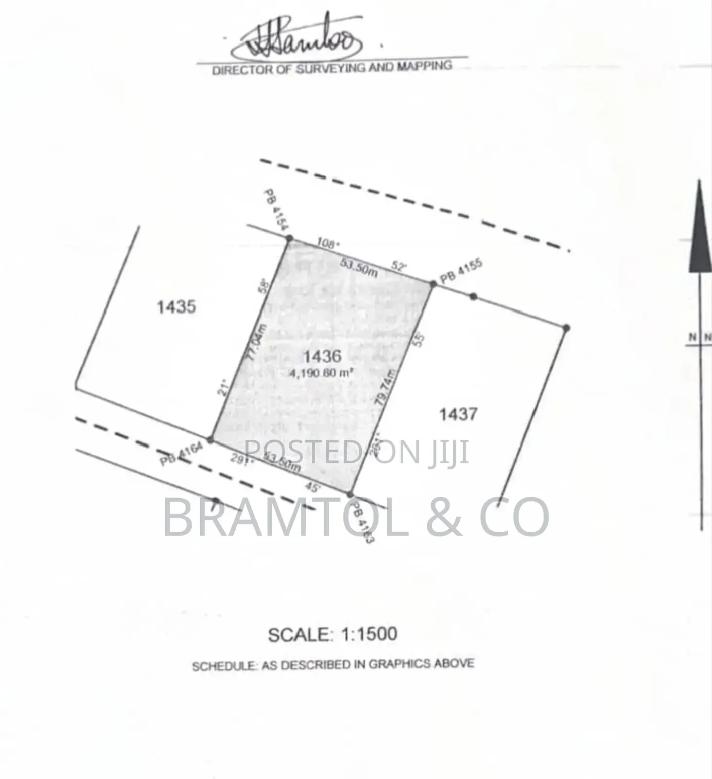 4200 SQM C of O Commercial in Katampe (Main)