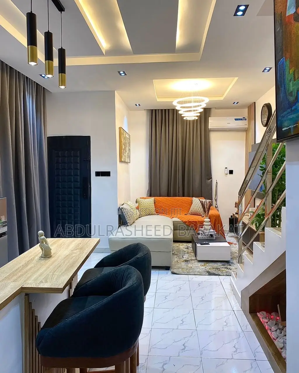 Luxury 1 Bedroom Duplex With Ps5 Board Games in Gbagada