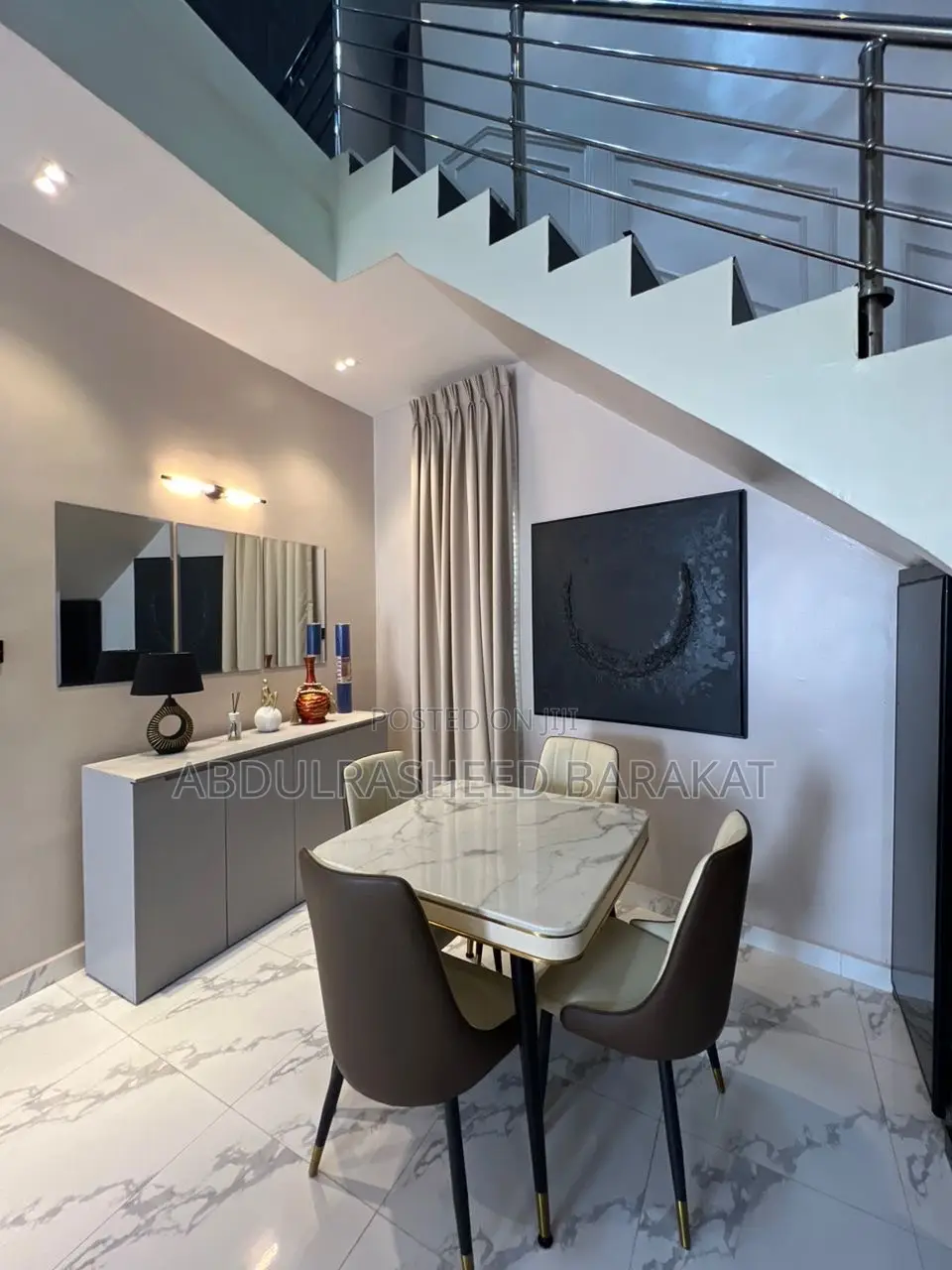 Luxury 4 Bedroom Duplex Apartment With Balcony in Ajah