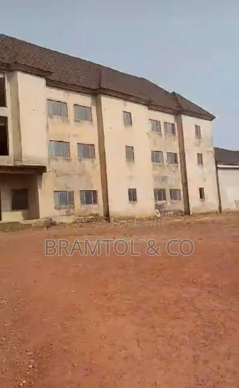 A 90% Built Up School Originally University on 5.5 Hectares in Bunkoro