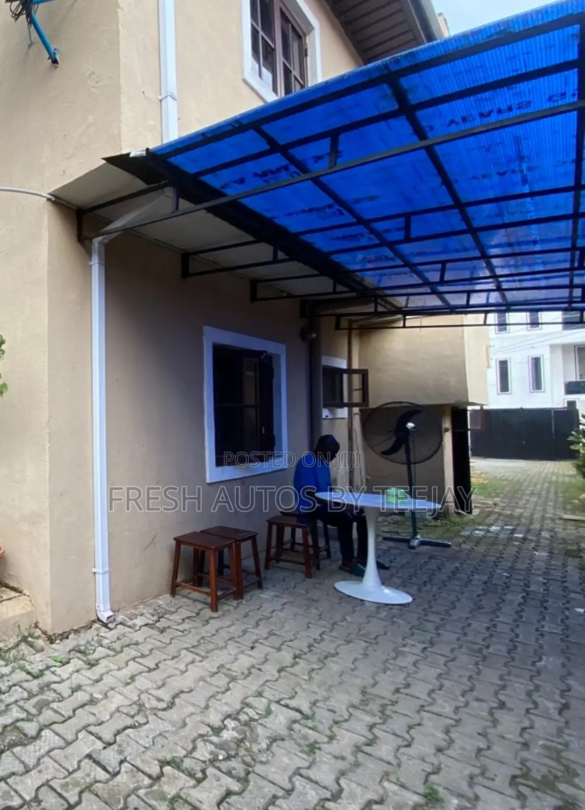 A Gated Table Land With Old Structure in Omole Phase2 Estate in Omole Phase 2
