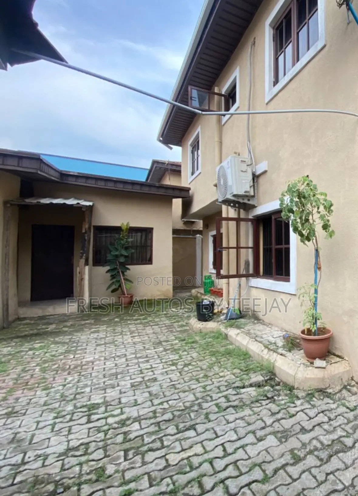 A Gated Table Land With Old Structure in Omole Phase2 Estate in Omole Phase 2