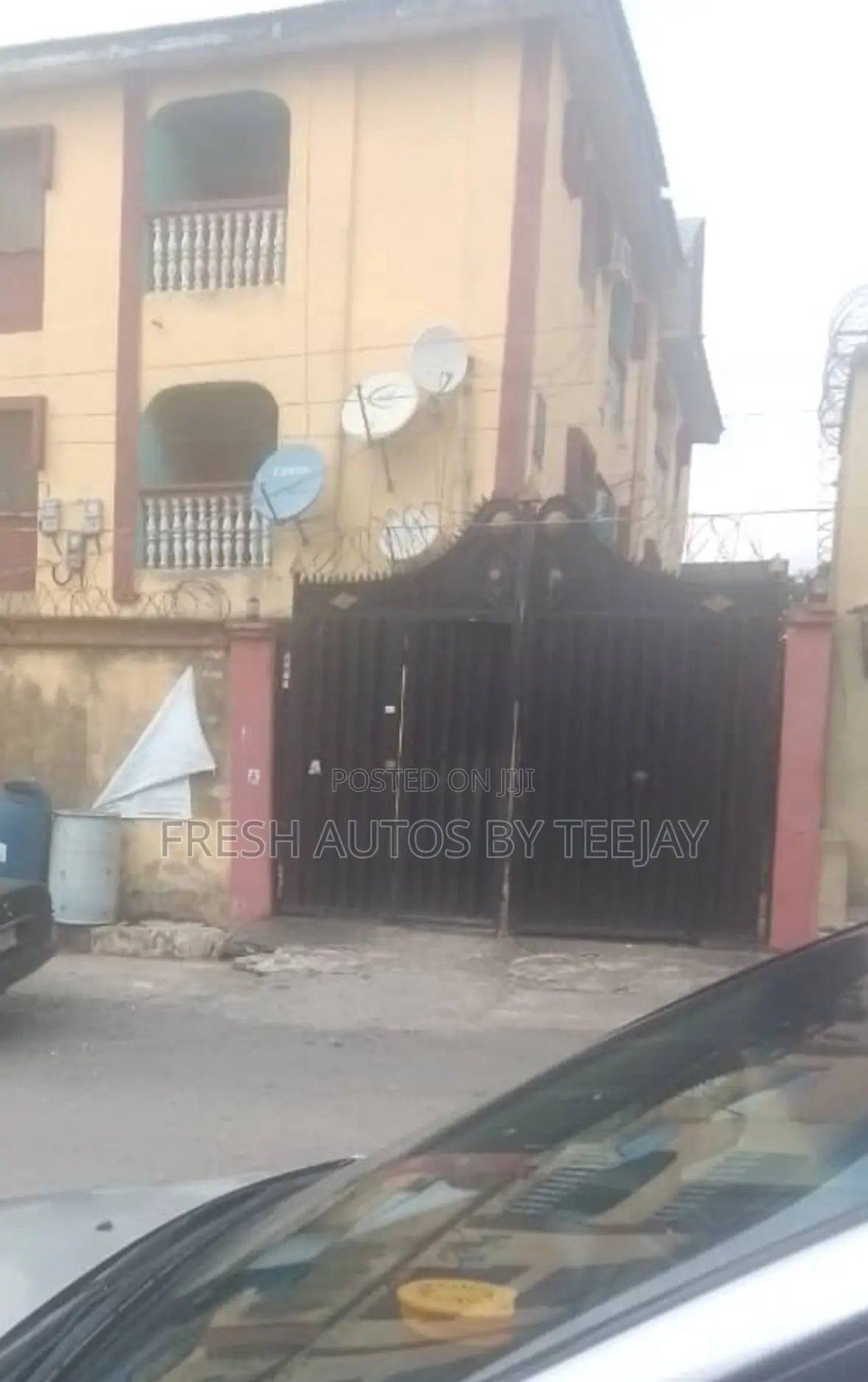 A Gated Land With Old Structure Along Isheri Road Magodo in Magodo Isheri