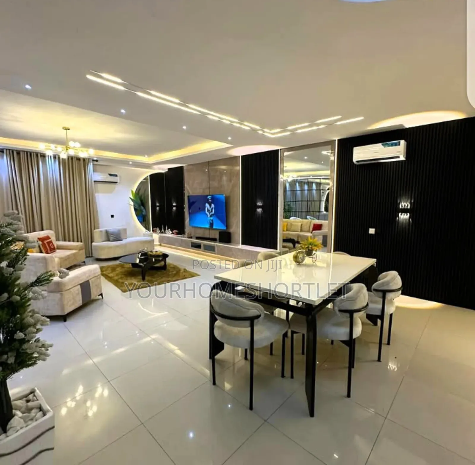 4/3 Bedroom Maisonette With Pool,Ps5, That Allows Movie Shoot in Ikate
