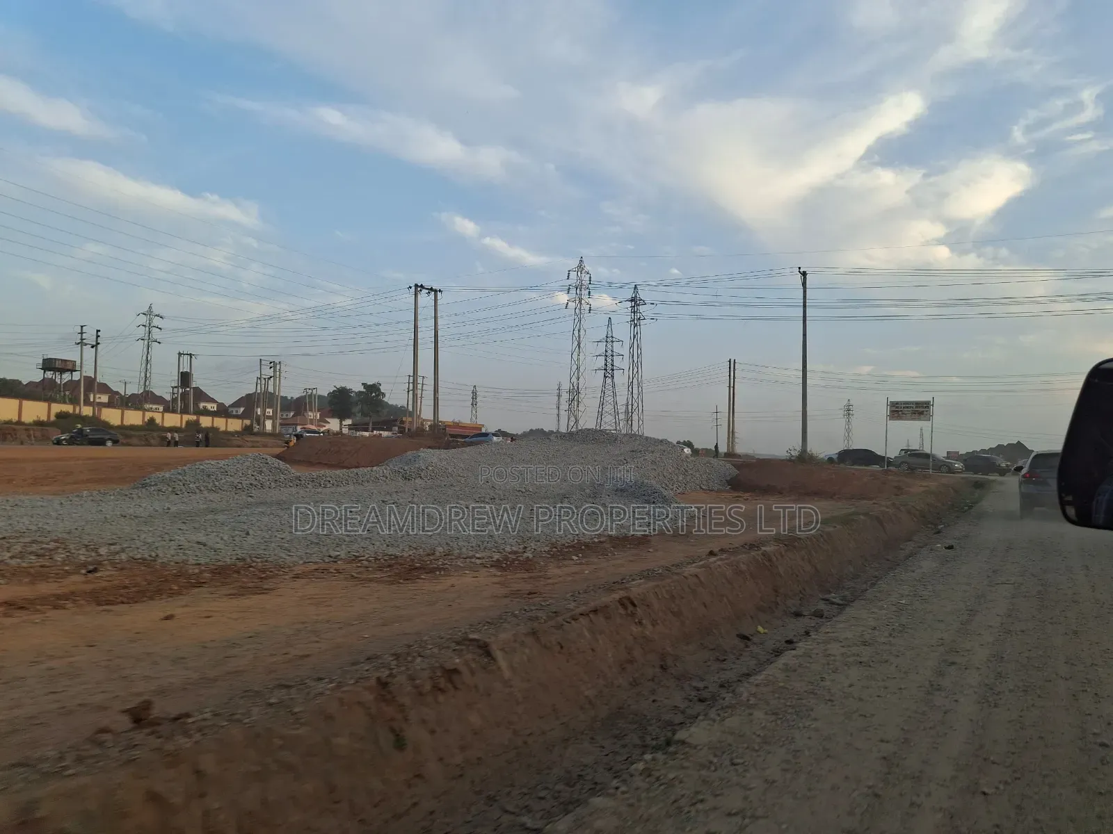 A Road Construction Ongoing at Apo District in Apo District
