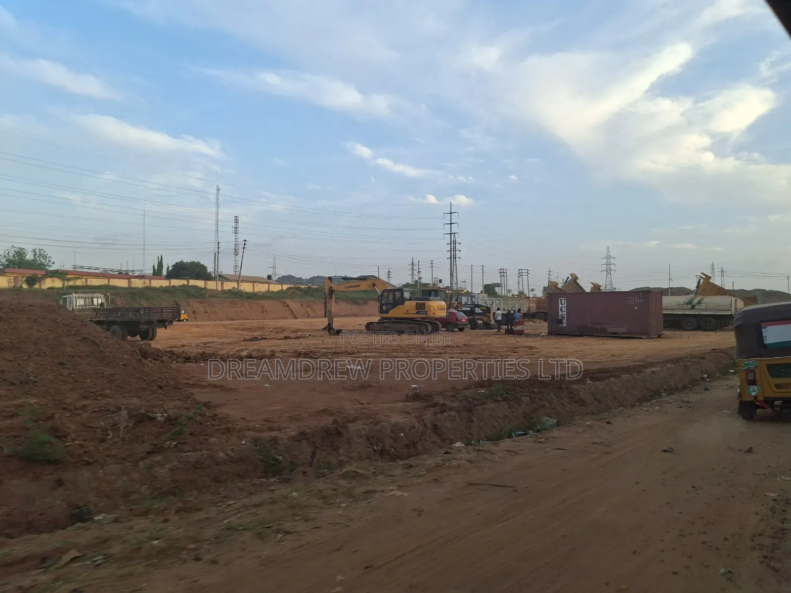 A Road Construction Ongoing at Apo District in Apo District