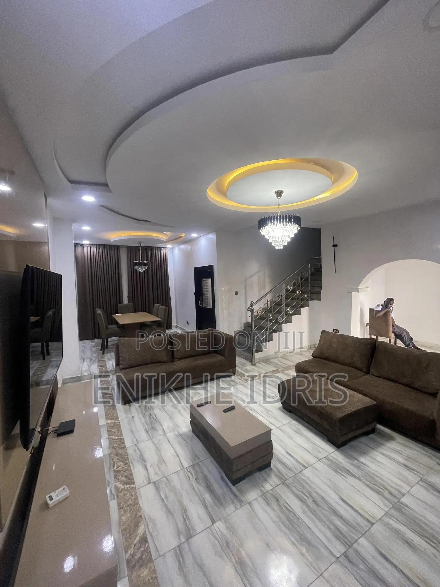 Furnished 3bdrm Townhouse/Terrace in Efab Estate, Karmo for sale in Karmo