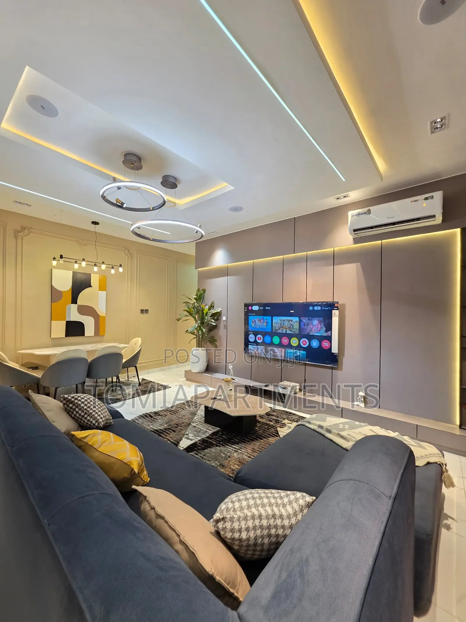 Beautiful 2 Bedroom Shortlet Apartment With Gym Pool in Ikate in Ikate