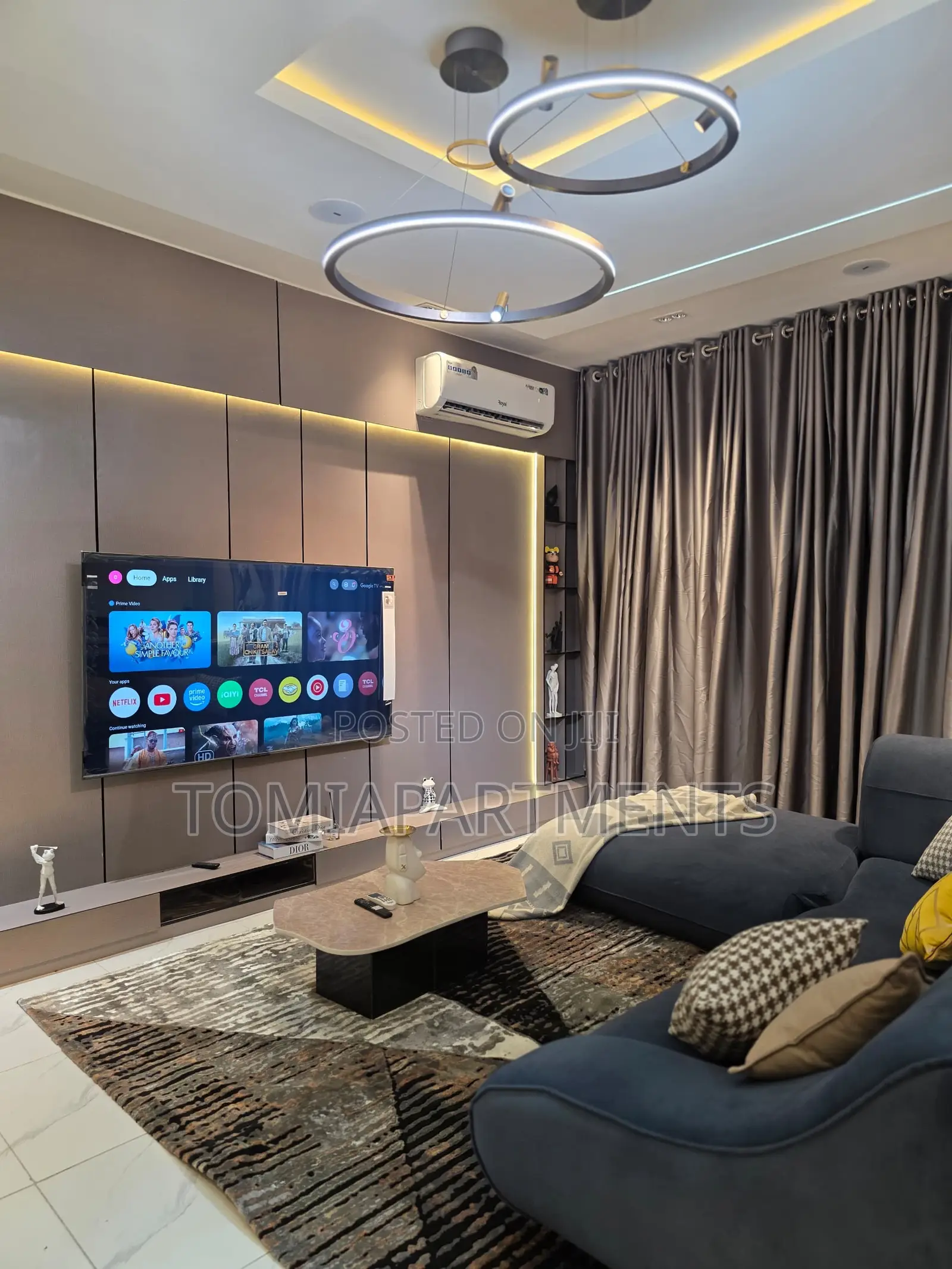Beautiful 2 Bedroom Shortlet Apartment With Gym Pool in Ikate in Ikate