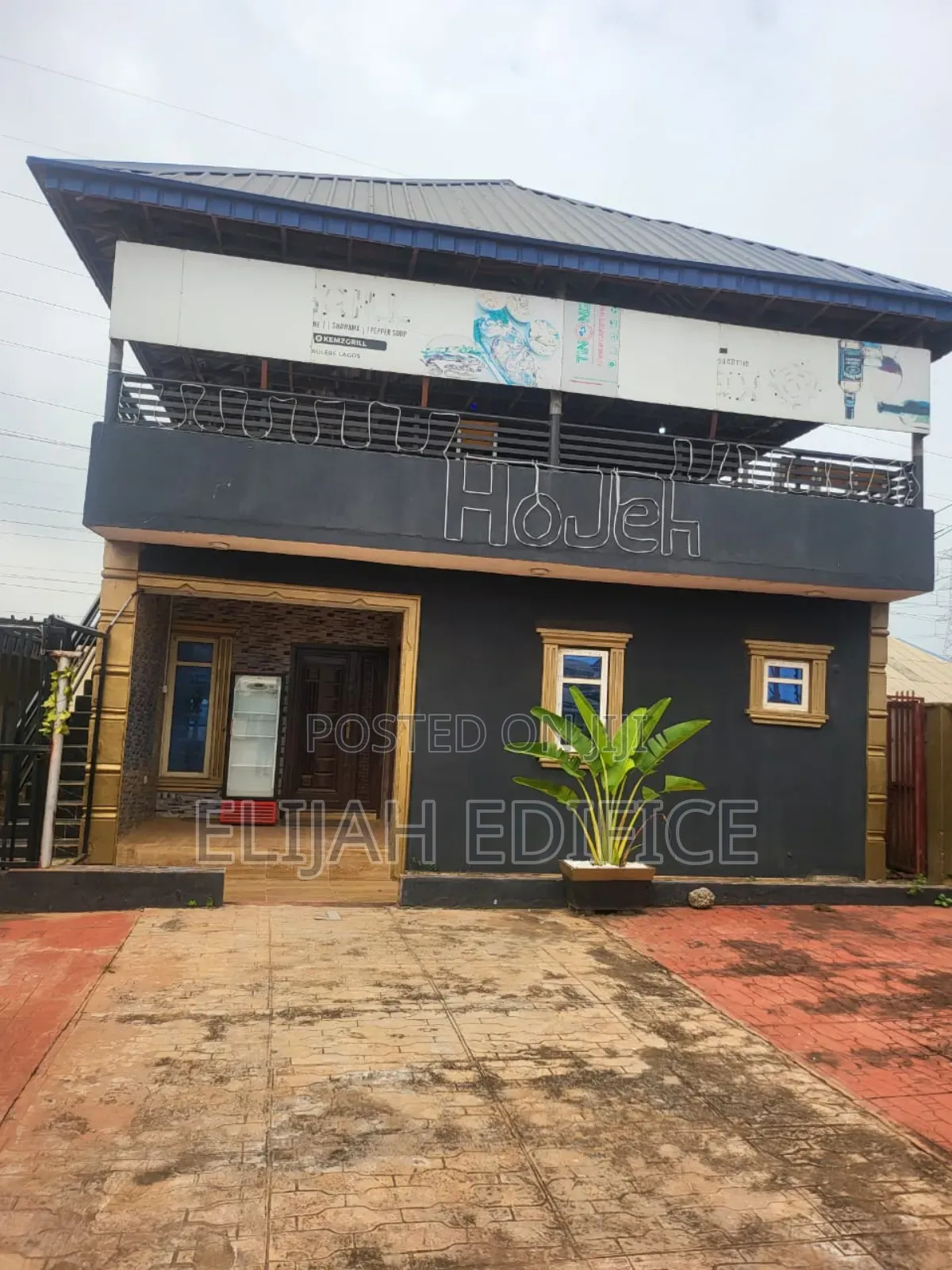 Facing Road Hotel,Club House Car Lot for Sale at Ginti, Elepe Ikorodu in Ikorodu
