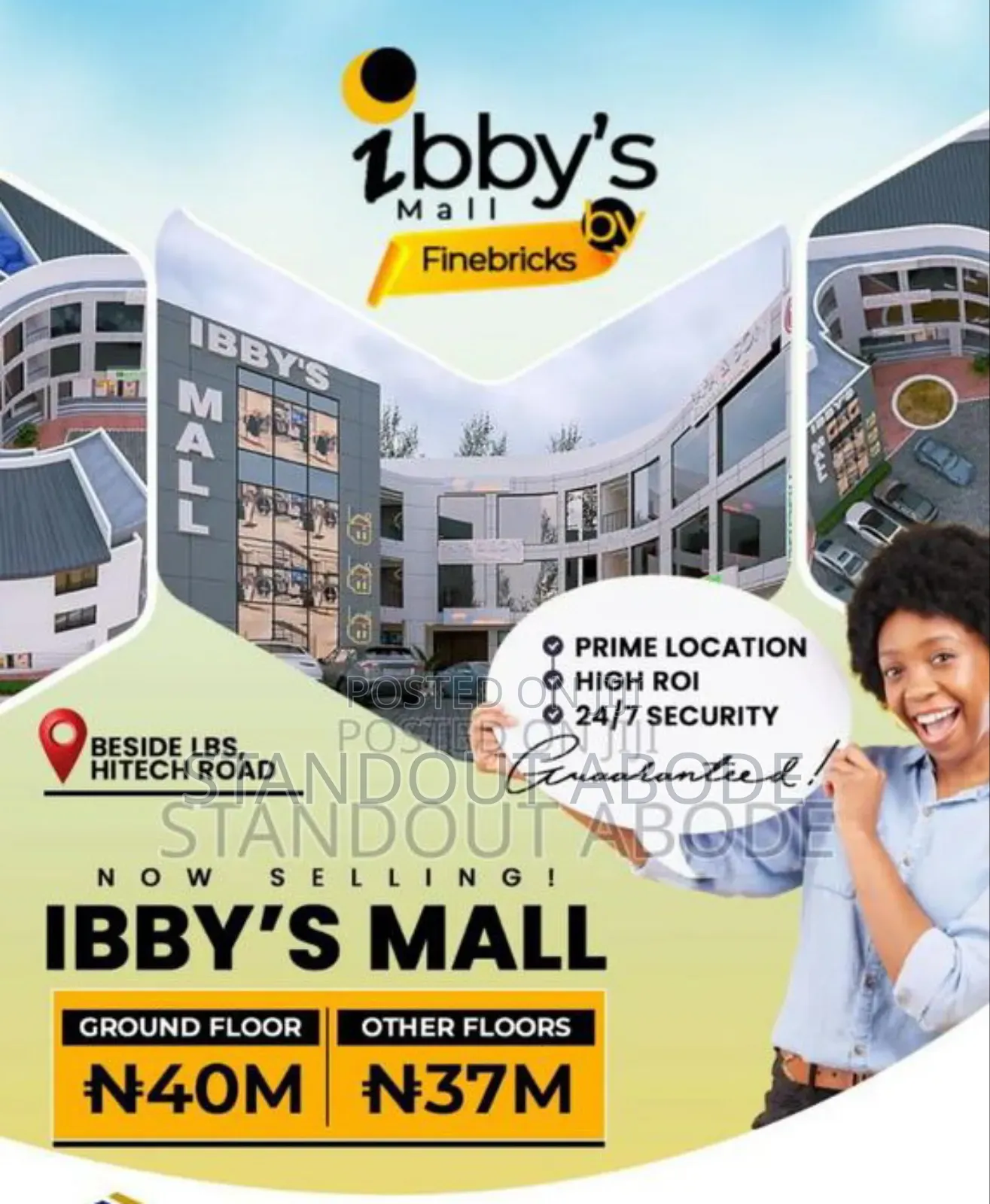 Own A Your Space At Ibbys Mall By Finebrick in Sangotedo