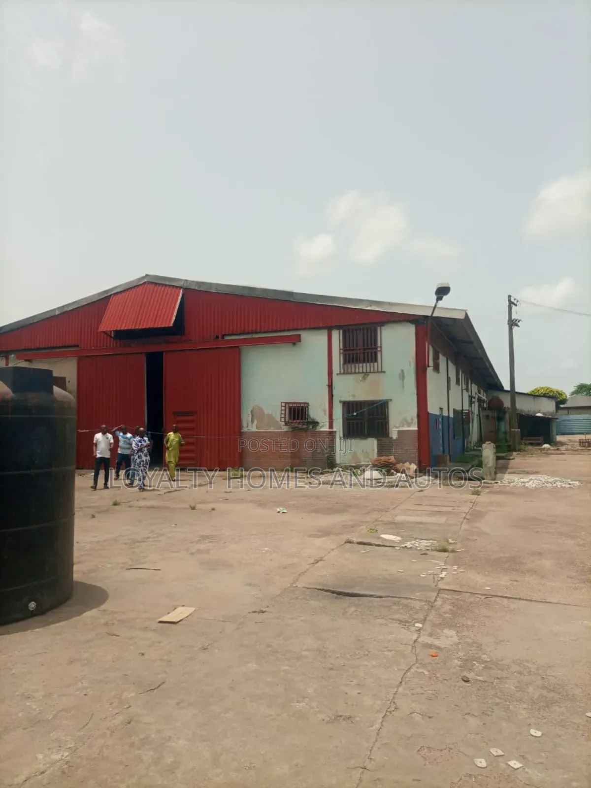 A Self Compound Warehouse With Office Space for Lease in Kirikiri