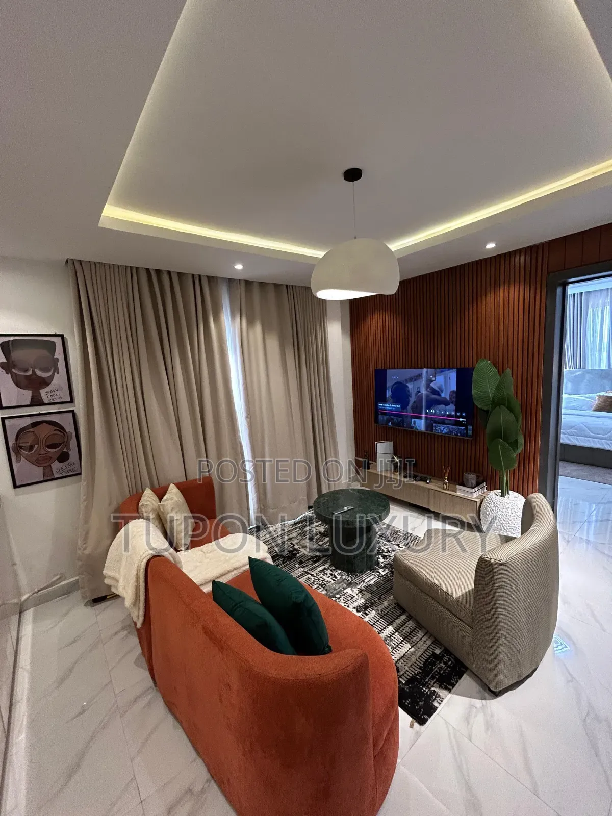 Luxury Spacious One Bedroom With Ps5 and Pool in Lekki
