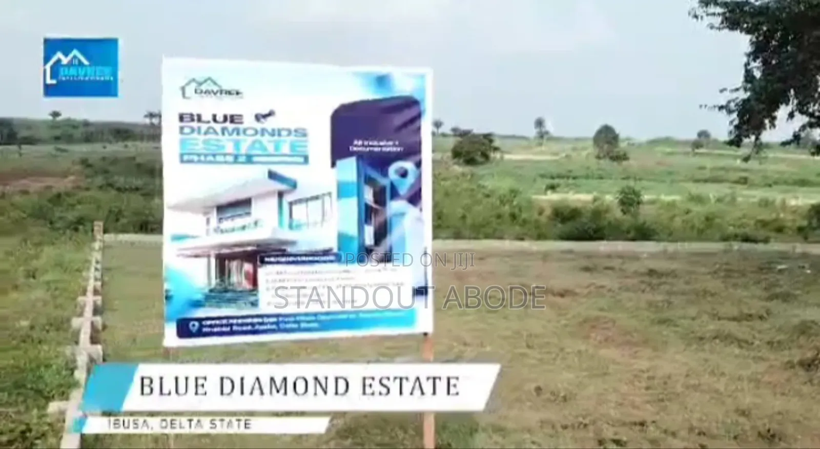 Invest in Real Estate, Buy Land in Blue Diamond Estate Phase 2 Iibusa in Oshimili North