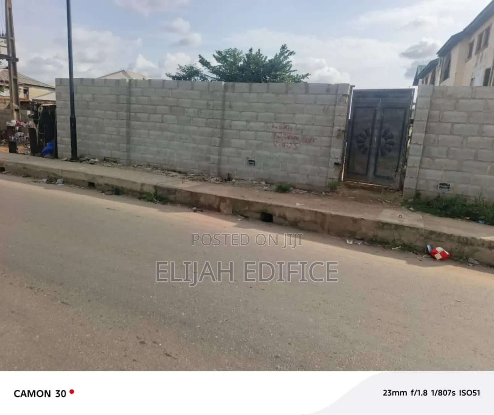 1plot Directly Facing Maplewood Estate, New Oko Oba Abule Egba/Agege in Abule Egba