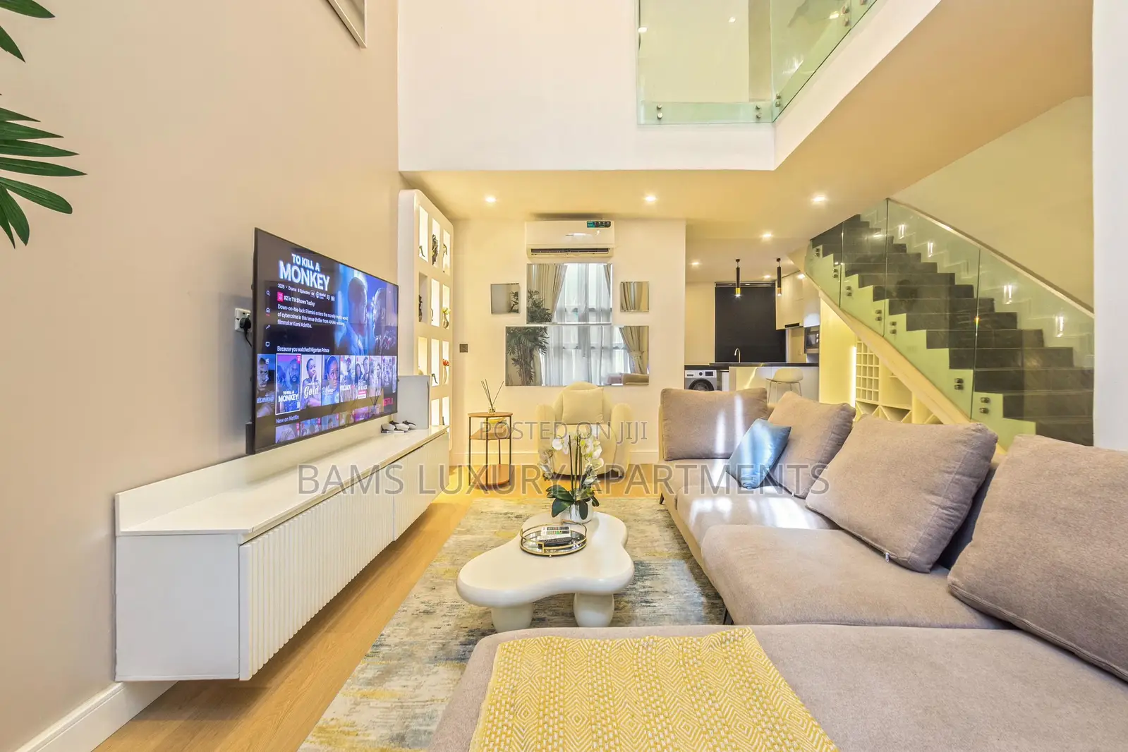 Luxurious 2 Bedroom Maisonette/ Smart Home With Ps5 in Lekki Phase 1