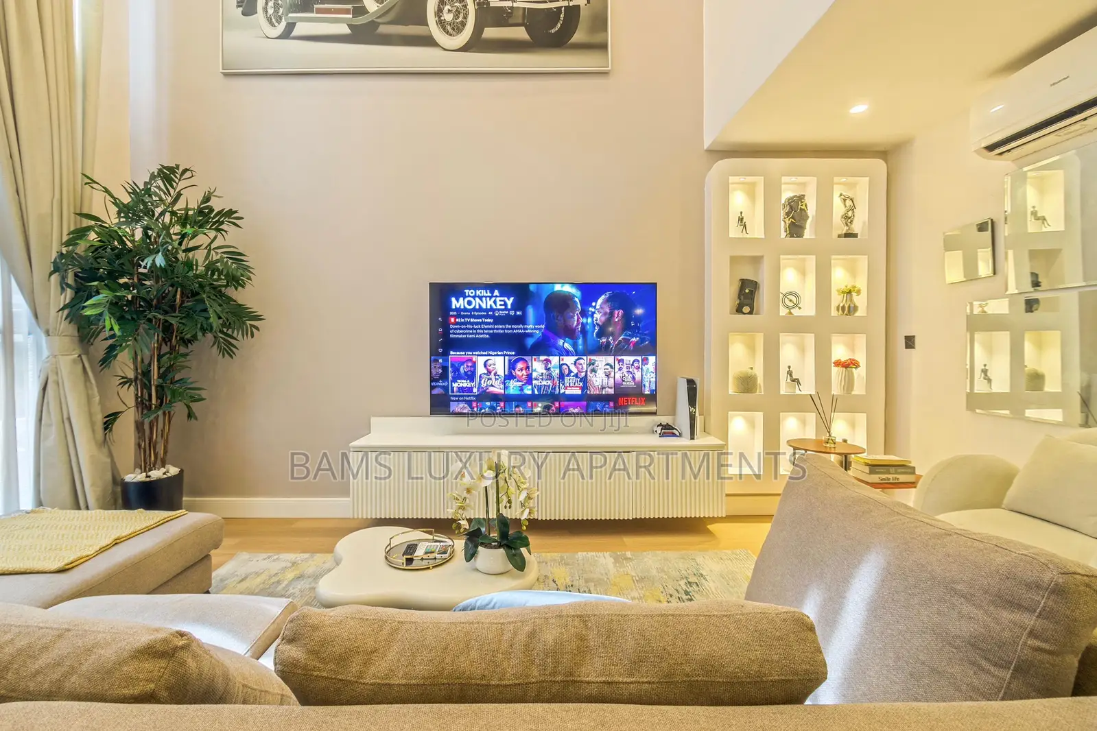 Luxurious 2 Bedroom Maisonette/ Smart Home With Ps5 in Lekki Phase 1
