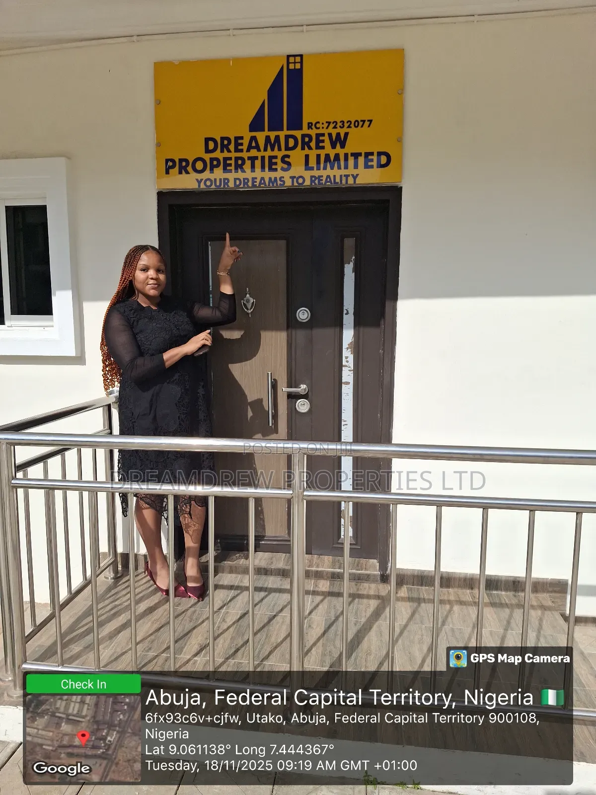 Meet Jovial Chidinma of Dreamdrew Properties Ltd, Utako Abuja in Utako