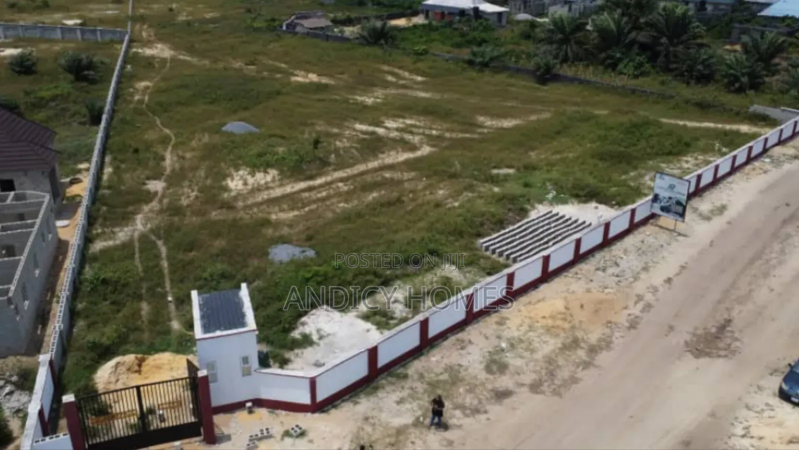 Well Fenced Buy and Build Residential Land at Okegun for Sale in Elerangbe