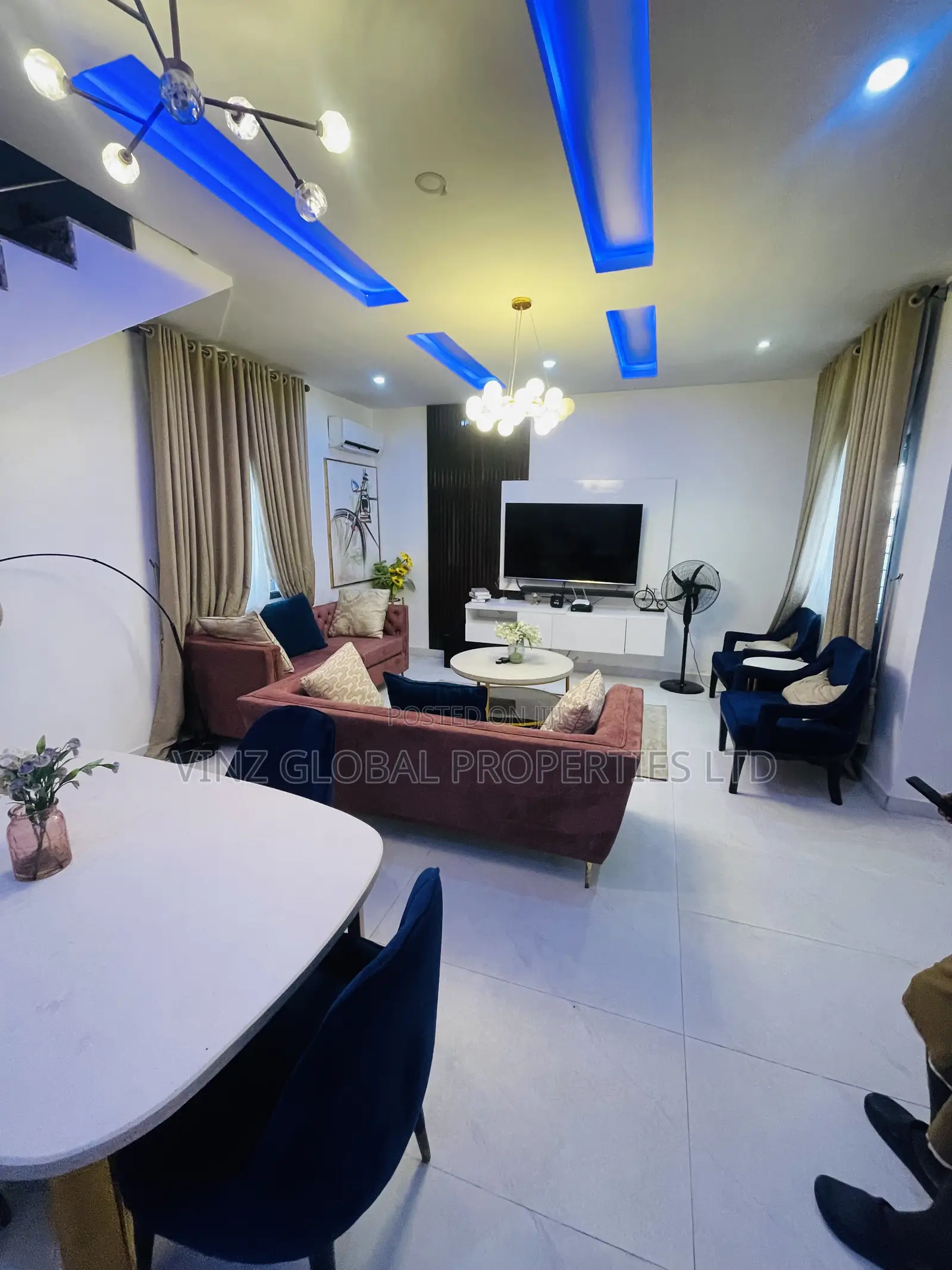 Exclusive 4 Bedrom Duplex Selfcompound With Snooker Parties Allowed in Lekki