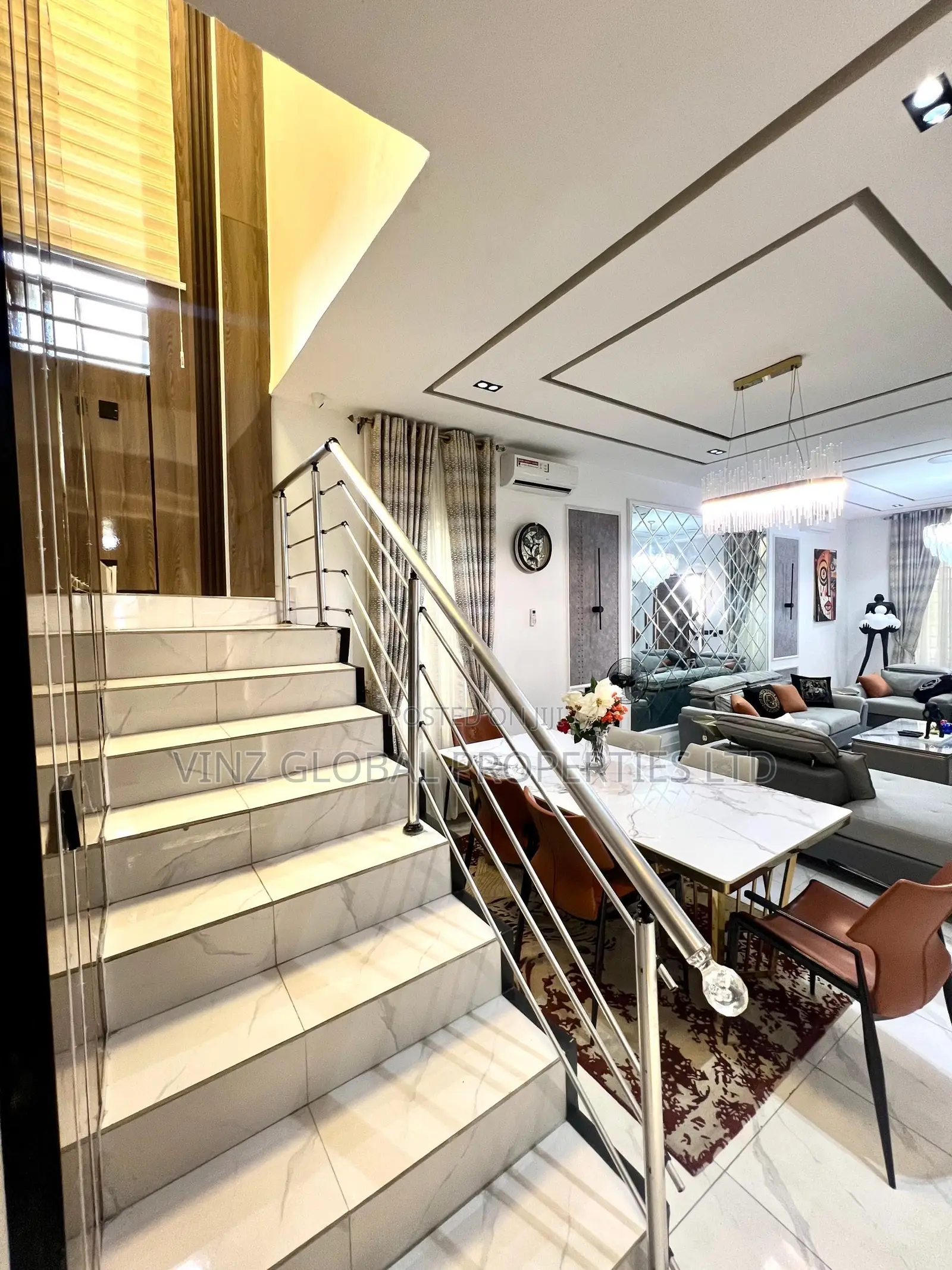 Privately Gated | 4 Bedroom (Self Compound) With Ps5 | Fully Serviced in Lekki