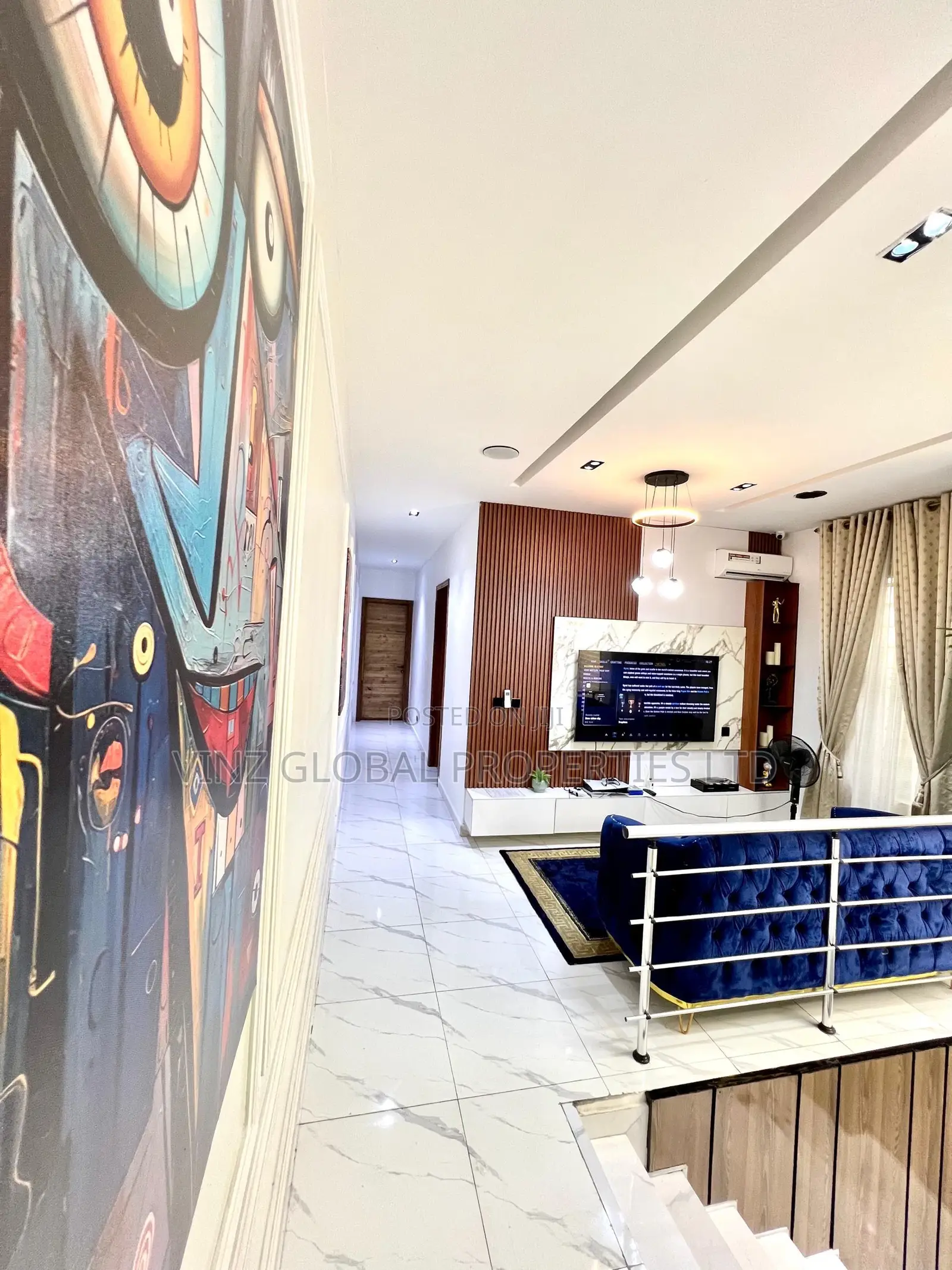 Privately Gated | 4 Bedroom (Self Compound) With Ps5 | Fully Serviced in Lekki