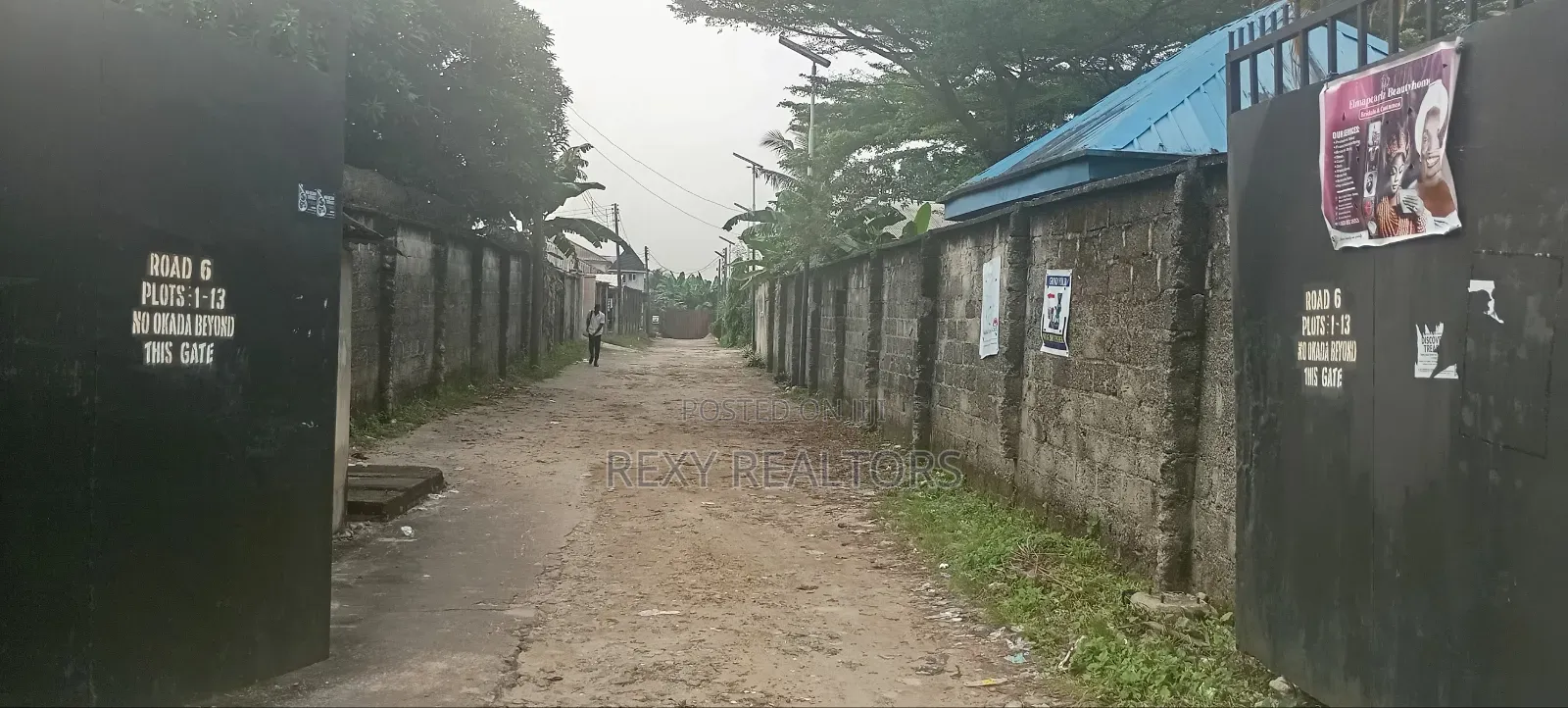 Fenced And Gated Table/Dry 2 Plots For Sale in Port-Harcourt