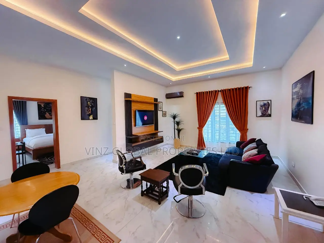 Newly Furnished 2 Bedroom (Self-Compound) With Excellent Facilities in Lekki
