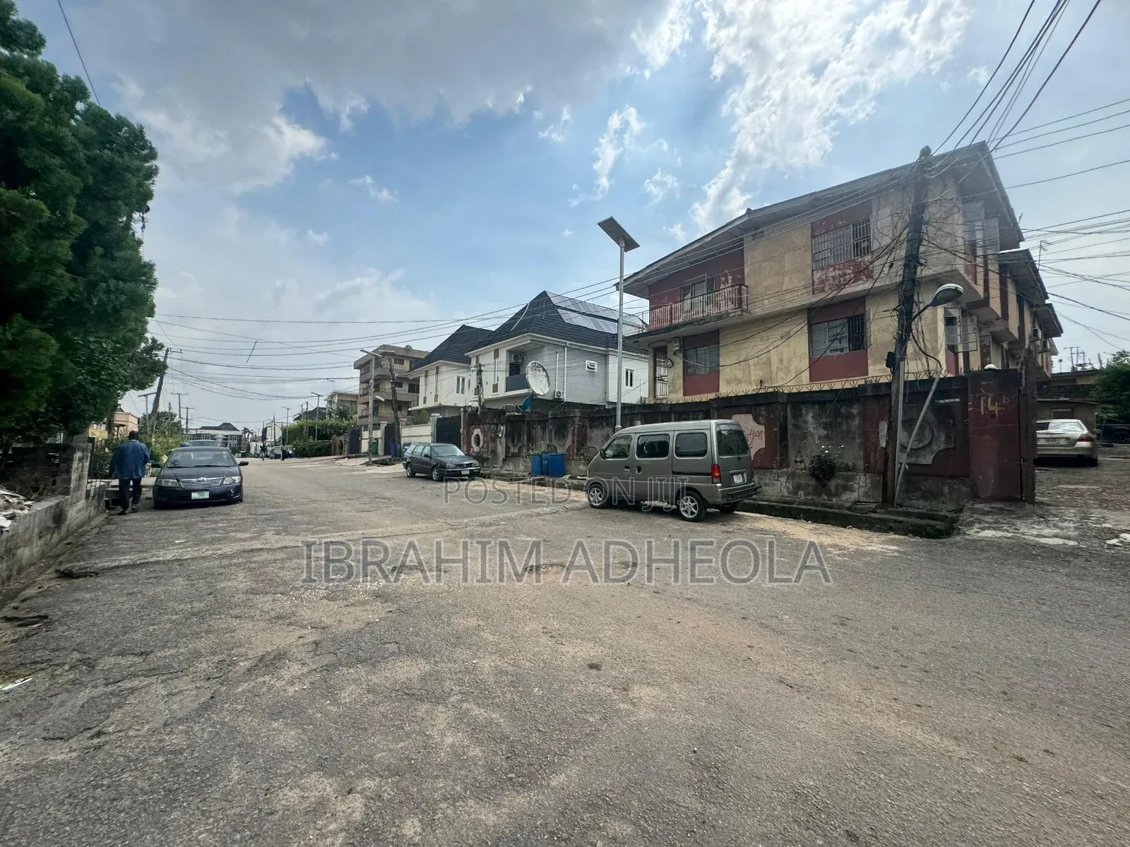 Land Measuring 1200sqm With a Building Which Consists of 22rooms For in Opebi